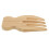 1Pc Bamboo Salad Server Hands Smooth Rounded Edges Kitchen Tool 8