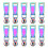 Raindrops 10 Pcs Zipper Pull Replacement Kit Zipper Pullers 1.2x4.3cm 1