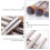 10 Pcs Makeup Brushes Kit Cosmetic Brushes Makeup Tool Cosmetics Brush 11