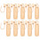 Metal Zipper Pulls Replacement For General Users 10pcs 4