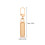 Metal Zipper Pulls Replacement For General Users 10pcs 2