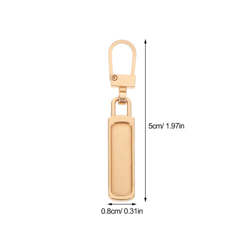 Metal Zipper Pulls Replacement For General Users 10pcs 1