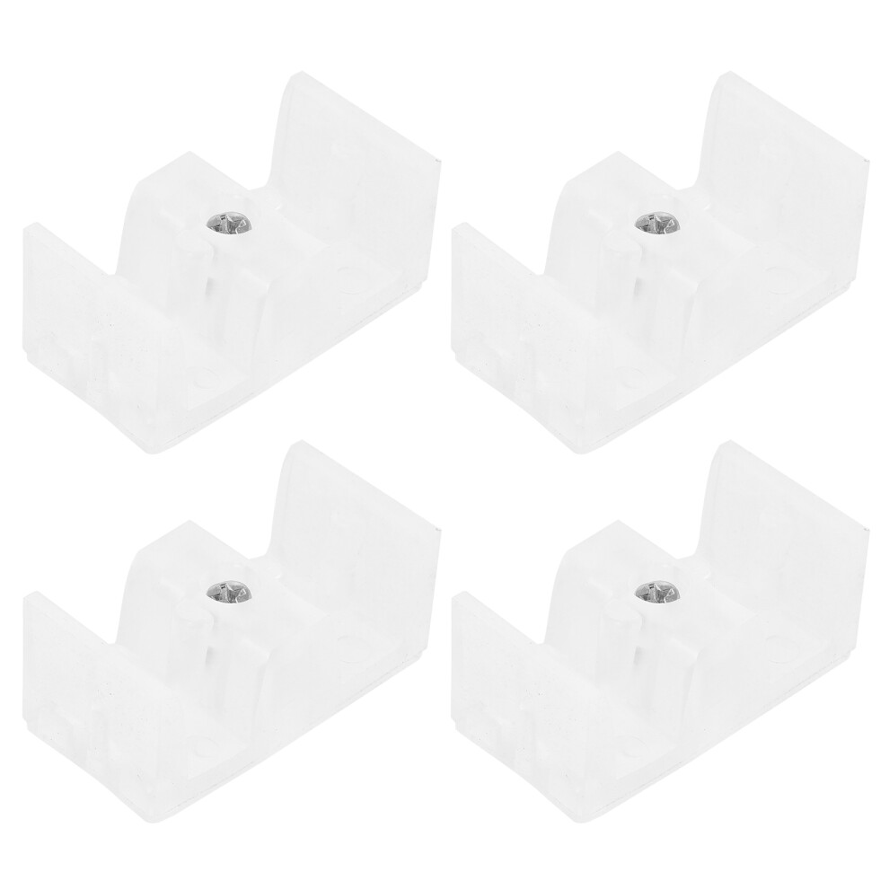 4Pcs Shower Door Bumpers And Guides Including Bottom Guide 3173167242402