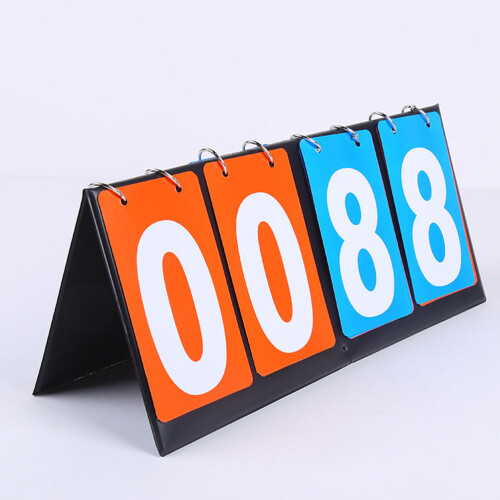 Raindrops Scoring Plate Board Scoreboard Basketball Accessories 2