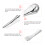 Cosmetic Spoon Metal Make Up Applicator 9