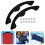 3 Pcs Skateboard Protective Cover Covers For Ski Bindings Black 10