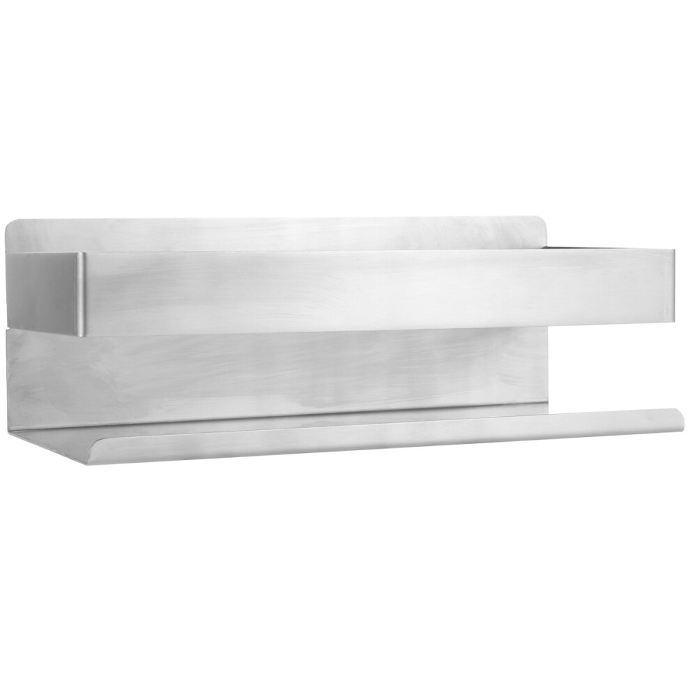 Stainless Steel Kitchen Shelving Silver Wall Mounted 1 Set-image-OPC-PK8XWP5-NEW