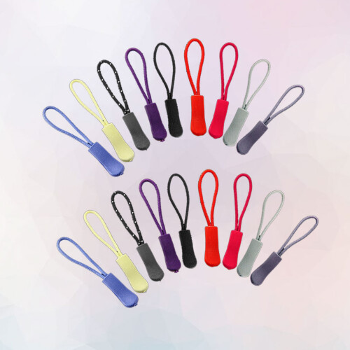 100 Pcs Replacement Zip Pull Removable Zipper Tags Cord Extension 2