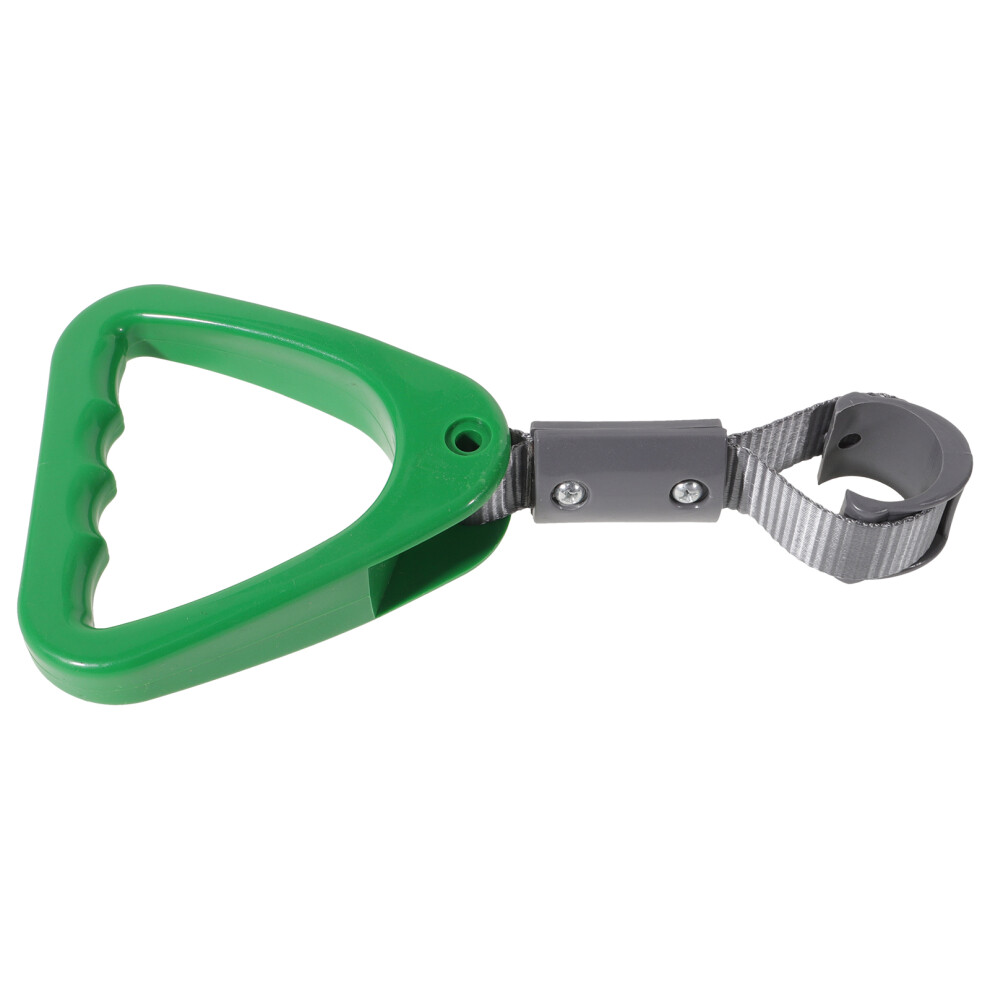 Totority Green Raindrops Subway Assist Handles Bus Handle Ring Plastic 1Pcs