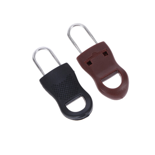 2 Sets Zipper Puller Replacement Pulls Handbag Buckle Structure Head 2