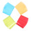 Raindrops Teabag Rest Assorted Color Pp 4pcs 1
