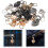 20 Pcs Zip Pull Replacement Zipper Slider Broken Repair Supplies 5
