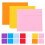Raindrops 100 Pcs Retro Envelope Colored Envelope 9.50x8.30x0.05cm 6