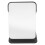 Tabletop Makeup Mirror Black 1pcs 8.06x6.09x0.39in 9
