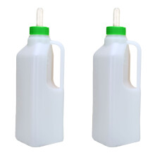2 Pcs Goat Mother Livestock Nurser Bottles For Calf