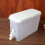 White Plastic Laundry Container PP Sealed Multipurpose Dispenser 9