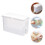 White Plastic Laundry Container PP Sealed Multipurpose Dispenser 4