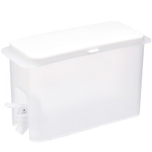 White Plastic Laundry Container PP Sealed Multipurpose Dispenser