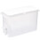 White Plastic Laundry Container PP Sealed Multipurpose Dispenser 1