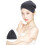Sleep Bonnet Headband Grey Satin Lined 1set For Wash Face 5