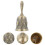 Desktop Bell Copper For Bar 1set 2