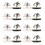 20 Pcs Anti-Light Button Buttons Clothing Decoration 4