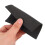 Raindrops High Temperature Resistant Felt Black 2set 3.9x3.9x0.1in 7