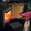 Raindrops High Temperature Resistant Felt Black 2set 3.9x3.9x0.1in 4