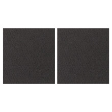 Raindrops High Temperature Resistant Felt Black 2set 3.9x3.9x0.1in