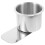 Cup Holder Stand Prevent Spillage Stainless Steel Silver 1pcs 9