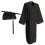 Graduation Robe Set Black Flax 1 Set 1