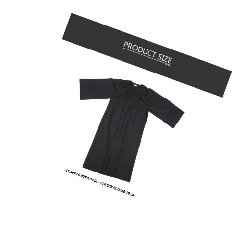 Trencher Hat Black 1 Set 11.8x43in 1