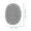 Cat Massage Brush Tpr 1 Set Grey 2