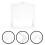 Trash Can Handle Pull Up Ring Rings Car Garbage White Plastic 4