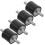 4 Pcs Rubber Mounting Base Shock Absorption Mechanical Absorbers 5