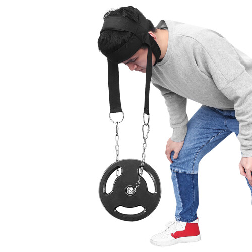 Neck Harness Weight Lifting Exercise Equipment Shoulder Training 1