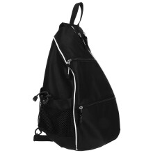 Sports Ball Protective Bag Paddle Mesh Pocket Black 1pcs