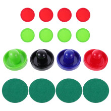 Raindrops Plastic Air Hockey Red 1 Set 3.8x3.8in