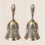 2 Pcs Table Bell Restaurant Reception For Service Class Hand 9
