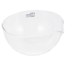 Glass Evaporation Dish Laboratory Evaporating Container Round Bottom