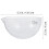 Glass Evaporation Dish Laboratory Evaporating Container Round Bottom 6
