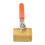 1pc DN40 1-1/2"BSP Brass Pipe Ball Valve 1.6MPa 9