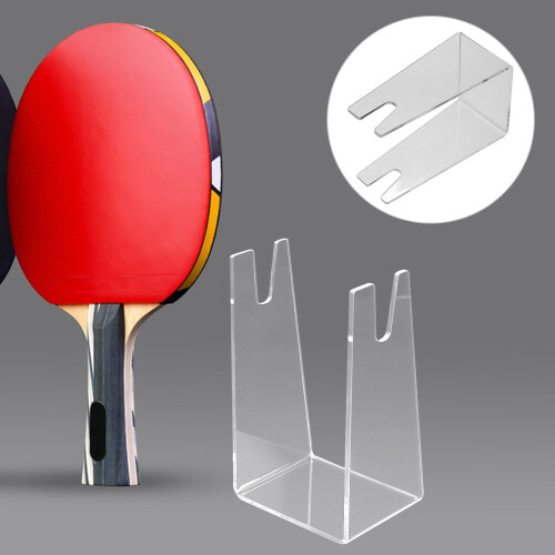 Racket Display Rack Acrylic Table Tennis Racket Base 1pack 2