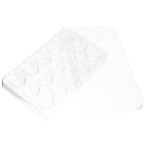 Flexible Drying Tray Sugar Flower Drying Cup Mold Clear 4pcs