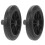 Raindrops  2 Pcs Garbage Bin Outdoor Trash Can Wheels Office 8