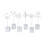 Resin Clip Desktop Holder Heart Shape Base 2