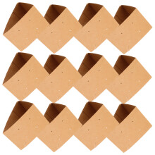 100 Pcs Earring Display Cards Studs Holder Thank Stand Coffee