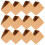 100 Pcs Earring Display Cards Studs Holder Thank Stand Coffee 1