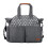Large Diaper Bag Messenger Grey Oxford Cloth 1pcs 8
