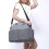 Large Diaper Bag Messenger Grey Oxford Cloth 1pcs 5